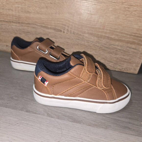 Size 7 (Toddler) US Sports Brown Velcro - Picture 2 of 4